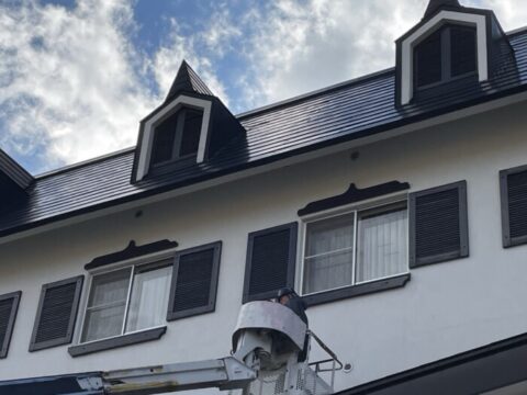 高所作業車でのお仕事